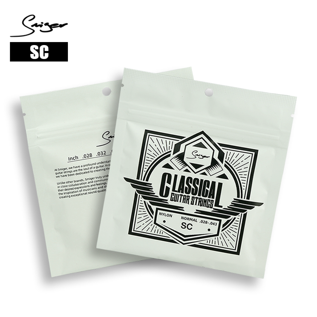 SC Classical Guitar String Set – B2B Bulk Supply, Nylon Material, 028-043 Gauges & Customization Service