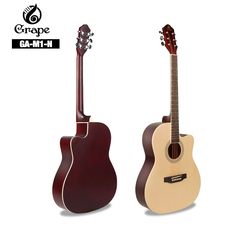 Wholesale Linden Top Beginner Practice 39'' Acoustic Guitar