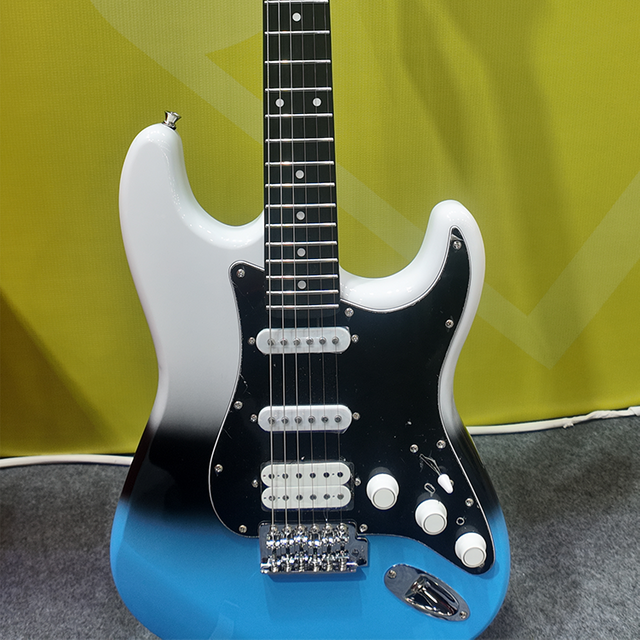 Wholesale Poplar Body Roasted Maple Intelligent Multi-functional 8 Channel Built-in 10 Effects Electric Guitar（L-G2-I6）