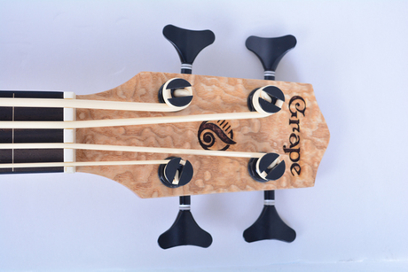 UBS-01 Acoustic Electric Bass Ukulele Beautiful Willow Wood