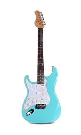 L-G1-FB-L ST Electric Guitar Left Handed Custom Musical Instrument