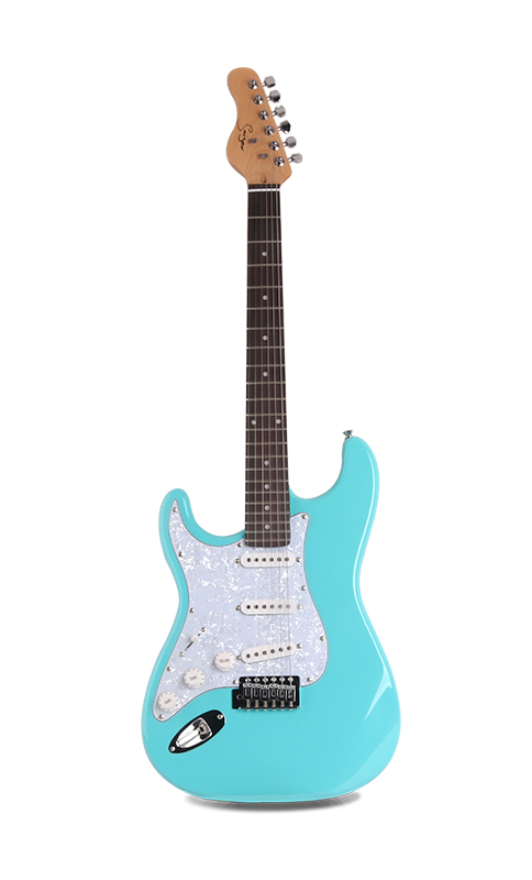 L-G1-FB-L ST Electric Guitar Left Handed Custom Musical Instrument