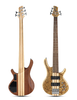 S-B60 Neck-Through 5-String Bass｜Okoume-Maple Body w/Burl Maple Veneer｜Alnico 5 HH Active Pickups｜Ibanez BTB846 Electronics｜24 Frets (Pro Active Bass)