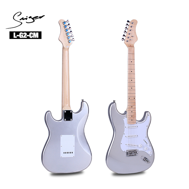 Wholesale High Quality ST Electric Guitar 39-Inch Solid Wood 6 Strings Single stratocaster electric guitar