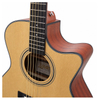 LUXARS LM-L100 41-Inch GAC Cutaway Acoustic Guitar