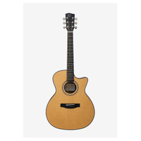 LUXARS LM-L100 41-Inch GAC Cutaway Acoustic Guitar